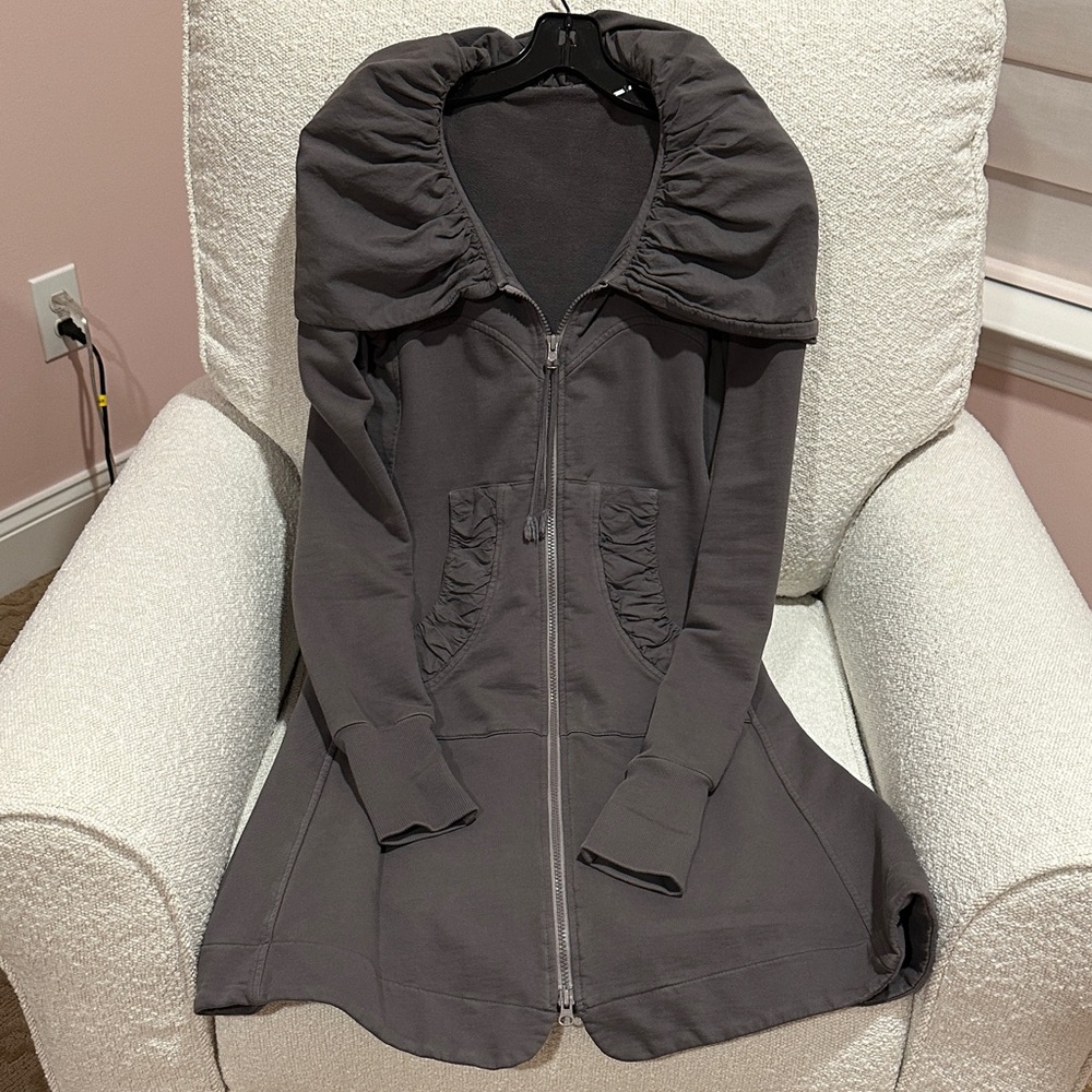 Prairie Underground Long Cloak jacket Grey